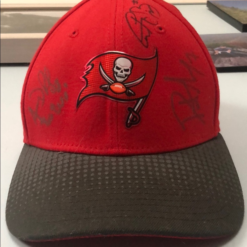 Autographed Buccaneers Hat